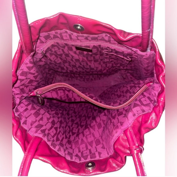 FURLA Patent Leather Hobo EUC - Picture 4 of 14